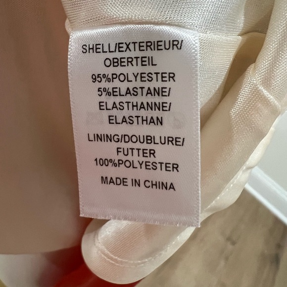 Adrianna Papell Hi Low Asymmetrical Dress Red Gray Sleeveless Sz 4 - Picture 13 of 14